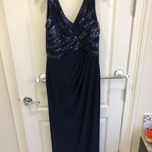 Ralph Lauren evening gown Navy